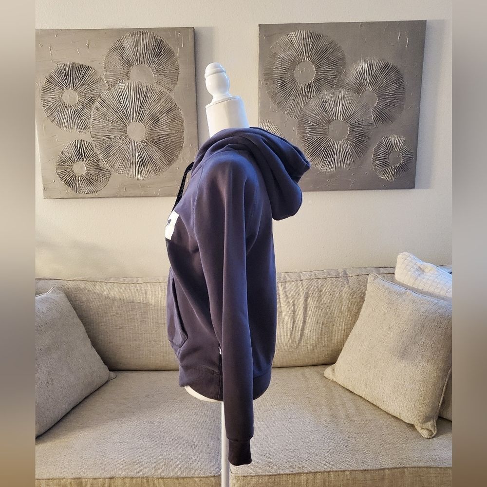 ✨ADIDAS ORIGINALS✨ Logo Drawstring Hoodie Sweatshirt - [Small, Gray] - Picture 8 of 14